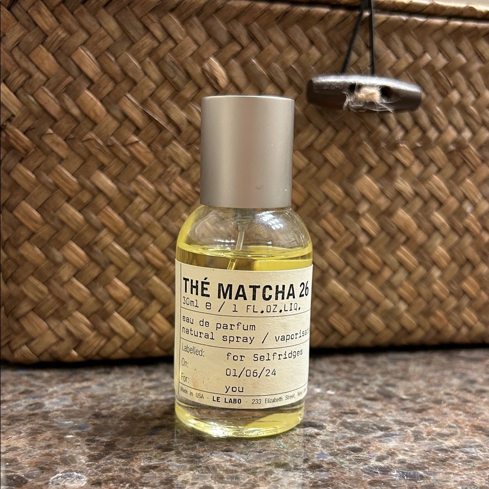 Le Labo Thé Matcha 26 Perfume with Silver Cap